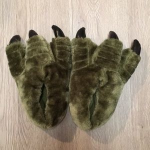 Olive Green Slippers